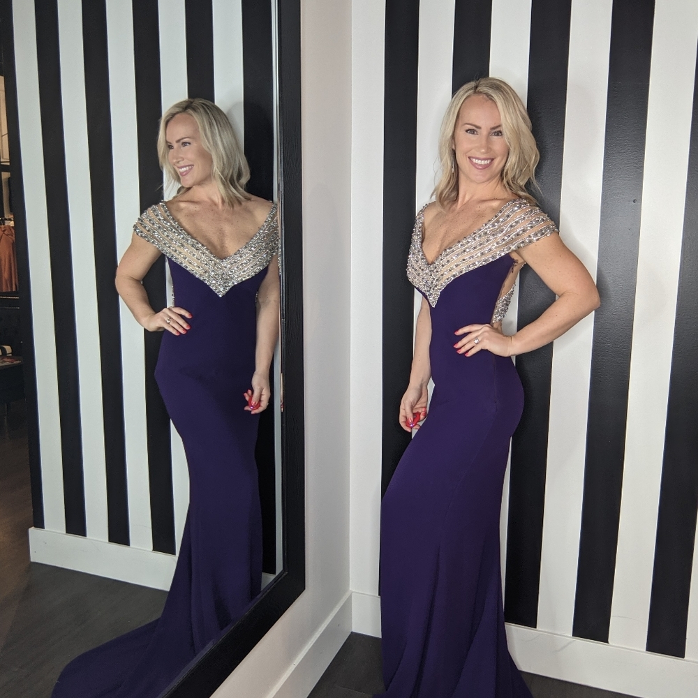 Beautiful purple dress